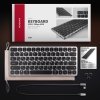 AXAGON Klawiatura HMC-KB-CRL USB-C 5Gbps z wieloportowy hub 9in1, SD/microSD, 3x USB-A, HDMI 4K/60Hz, PD 100W, Audio, Cyrillic l